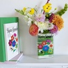 image:imagekate spade new york Acrylic Book Shaped Vase Clear 8 x 525 x 2 Decorative Flower Vase with Magazine Inspired Design for Modern Home Decor Bookshelf or Desk Accent KS Magazine