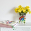 image:imagekate spade new york Acrylic Book Shaped Vase Clear 8 x 525 x 2 Decorative Flower Vase with Magazine Inspired Design for Modern Home Decor Bookshelf or Desk Accent KS Magazine