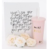 image:imagekate spade new york Acrylic Bridal Tumbler with Lid and Straw 20 oz Tumbler for Bride to Be Slim Double Wall Tumbler Miss to Mrs Blush