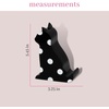 image:imagekate spade new york Acrylic Cell Phone Stand Novelty Phone Holder for Desk Black Cat Picture DotCat