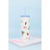 image:imagekate spade new york Acrylic Tumbler with Lid and Straw 24 oz Tumbler Slim Double Wall Tumbler Bridal ToileWedding Cake Toss