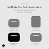 image:imagekate spade new york AirPods Pro Protective Case with Keychain Ring  Multi Floral Black and White Compatible with AirPods Pro 2nd  1st GenerationCherry Dot