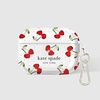 image:imagekate spade new york AirPods Pro Protective Case with Keychain Ring  Multi Floral Black and White Compatible with AirPods Pro 2nd  1st GenerationCherry Dot
