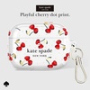 image:imagekate spade new york AirPods Pro Protective Case with Keychain Ring  Multi Floral Black and White Compatible with AirPods Pro 2nd  1st GenerationCherry Dot