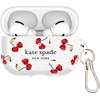 image:imagekate spade new york AirPods Pro Protective Case with Keychain Ring  Multi Floral Black and White Compatible with AirPods Pro 2nd  1st GenerationCherry Dot