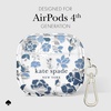 image:imagekate spade new york AirPods Pro Protective Case with Keychain Ring  Multi Floral Black and White Compatible with AirPods Pro 2nd  1st GenerationFlowerbed Blue