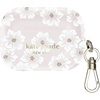 image:imagekate spade new york AirPods Pro Protective Case with Keychain Ring  Multi Floral Black and White Compatible with AirPods Pro 2nd  1st GenerationHollyhock Cream