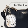 image:imagekate spade new york AirPods Pro Protective Case with Keychain Ring  Multi Floral Black and White Compatible with AirPods Pro 2nd  1st GenerationMulti Floral Black and White