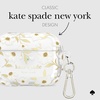 image:imagekate spade new york AirPods Pro Protective Case with Keychain Ring  Multi Floral Black and White Compatible with AirPods Pro 2nd  1st GenerationSunshine Floral