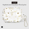 image:imagekate spade new york AirPods Pro Protective Case with Keychain Ring  Multi Floral Black and White Compatible with AirPods Pro 2nd  1st GenerationSunshine Floral