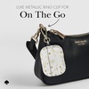 image:imagekate spade new york AirPods Pro Protective Case with Keychain Ring  Multi Floral Black and White Compatible with AirPods Pro 2nd  1st GenerationSunshine Floral