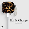 image:imagekate spade new york AirPods Pro Protective Case with Keychain Ring  Multi Floral Black and White Compatible with AirPods Pro 2nd  1st GenerationTransparent Tortoise