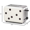 image:imagekate spade new york All in Good Taste Turquoise 2slice ToasterDeco Dot