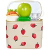 image:imagekate spade new york Beige Lunch Bag Small Insulated Lunch Tote Thermal Bag with Double Zipper and Carrying Handle Strawberries