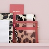 image:imagekate spade new york Black Ink Pen Set of 5 Cute Leopard Click Pens Plastic Retractable Pens for Writing and Journaling Forest FelineForest Feline