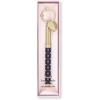 image:imagekate spade new york Black Metal Ink Pen Key Fob Black Ink Ballpoint Keychain Pen Pin DotPin Dot