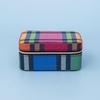 image:imagekate spade new york Black Travel Jewelry Case Small Jewelry Box to Organize Rings Necklaces Earrings Grand Plaid Duo