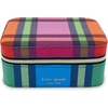 image:imagekate spade new york Black Travel Jewelry Case Small Jewelry Box to Organize Rings Necklaces Earrings Grand Plaid Duo