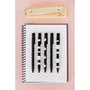 image:imagekate spade new york BlackWhite Mini Spiral Notebook 825 x 675 Journal Notebook with 112 Lined Pages Black Spade DotBlack Spade Dot