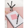 image:imagekate spade new york BlackWhite Mini Spiral Notebook 825 x 675 Journal Notebook with 112 Lined Pages Black Spade DotBlack Spade Dot