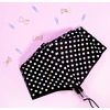image:imagekate spade new york BlackWhite Travel Umbrella Lightweight Compact Umbrella with Storage Sleeve Polka DotsPolka Dots