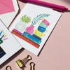 image:imagekate spade new york Blank Greeting Cards Stationery Set with 10 Cards and Envelopes Colorful All Occasion Notecards Charmed Library