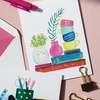 image:imagekate spade new york Blank Greeting Cards Stationery Set with 10 Cards and Envelopes Colorful All Occasion Notecards Charmed Library