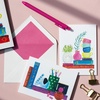 image:imagekate spade new york Blank Greeting Cards Stationery Set with 10 Cards and Envelopes Colorful All Occasion Notecards Charmed Library