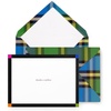 image:imagekate spade new york Blank Thank You Cards for Holidays and Celebrations Stationery Set with 10 Cards and Envelopes Grand Plaid Duo375 inches x 5125 inches Pack of 2