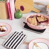 image:imagekate spade new york Botanical Stripe Pot Holder 2Pack Set 7 x 10 GreenPinkBlackBeige