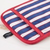 image:imagekate spade new york Botanical Stripe Pot Holder 2Pack Set 7 x 10 GreenPinkNavy BlueRed