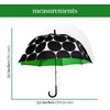 image:imagekate spade new york Bubble Umbrella in Cute Black Pattern for Adults Use for Rain or Sun Large Size Joy Dot