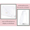 image:imagekate spade new york Business Card Holder for Women Stylish Clear Acrylic Business Card Organizer for Desktop Call Me