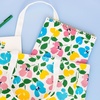 image:imagekate spade new york Canvas Tote Bag for Women Cute Tote Bag for Work or Teacher Canvas Beach Bag Book Tote with PocketPainterly Bouquet