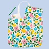 image:imagekate spade new york Canvas Tote Bag for Women Cute Tote Bag for Work or Teacher Canvas Beach Bag Book Tote with PocketPainterly Bouquet