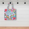 image:imagekate spade new york Canvas Tote Bag for Women Cute Tote Bag for Work or Teacher Canvas Beach Bag Book Tote with PocketSafari Floral