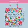 image:imagekate spade new york Canvas Tote Bag for Women Cute Tote Bag for Work or Teacher Canvas Beach Bag Book Tote with PocketSafari Floral