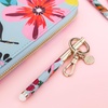 image:imagekate spade new york Colorful Metal Ink Pen Key Fob Black Ink Ballpoint Keychain Pen Safari Floral
