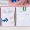 image:imagekate spade new york Daily Planner 20252026 Large Agenda August 2025December 2026 Hardcover Weekly and Monthly Spiral Planner with Stickers Charmed LibraryCoastal Garden