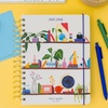 image:imagekate spade new york Daily Planner 20252026 Large Agenda August 2025December 2026 Hardcover Weekly and Monthly Spiral Planner with Stickers Charmed LibraryCharmed Library