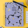 image:imagekate spade new york Daily Planner 20252026 Large Agenda August 2025December 2026 Hardcover Weekly and Monthly Spiral Planner with Stickers Charmed LibraryCoastal Garden