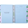 image:imagekate spade new york Daily Planner 2026 Large Agenda JanuaryDecember 2026 Hardcover Weekly and Monthly Spiral Planner with Stickers Downtown Stripe