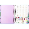 image:imagekate spade new york Daily Planner 2026 Large Agenda JanuaryDecember 2026 Hardcover Weekly and Monthly Spiral Planner with Stickers Downtown Stripe
