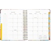image:imagekate spade new york Daily Planner 2026 Mega Agenda January  December 2026 Hardcover Weekly and Monthly Spiral Planner with Stickers Book Club
