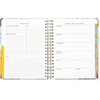 image:imagekate spade new york Daily Planner 2026 Mega Agenda January  December 2026 Hardcover Weekly and Monthly Spiral Planner with Stickers Book Club