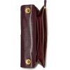 image:imagekate spade new york Deco Glazed Leather Soft Shoulder BagBlackberry Jam