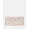 image:imagekate spade new york Deco Pebbled Leather Large Flap WalletCream Multi Vibrant Buds