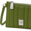 image:imagekate spade new york Deco Quilted Leather Coin Card case WristletQuilted Jungle Vine