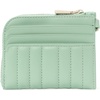 image:imagekate spade new york Deco Quilted Leather Coin Card case WristletQuilted Pistachio Ice