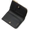 image:imagekate spade new york Deco Quilted Leather Compact Wallet Black